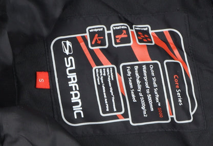 Surfanic Men's Black Snow Pants S Waterproof