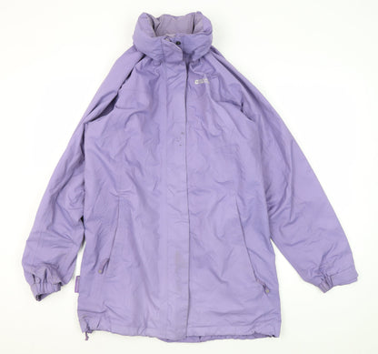 Mountain Warehouse Women's Purple Waterproof Jacket Size 14