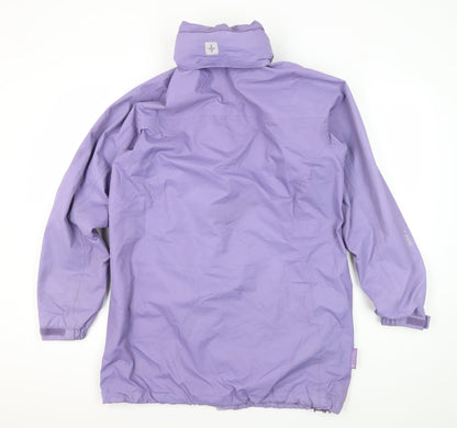 Mountain Warehouse Women's Purple Waterproof Jacket Size 14