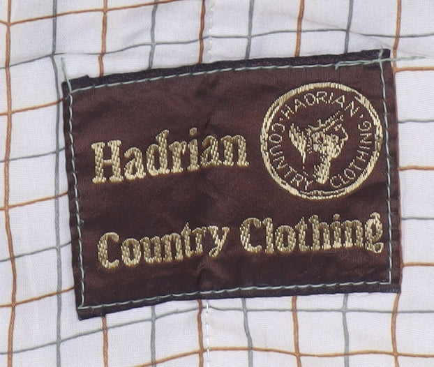 Mens UK Size 12 Hadrian Country Clothing Green Quilted Coat