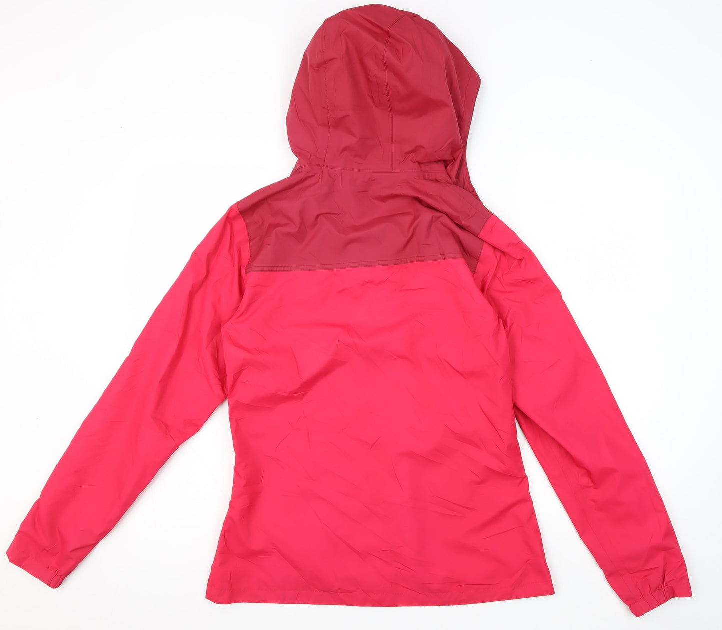 Womens UK Size 2XS Quechua Pink Rain Coat