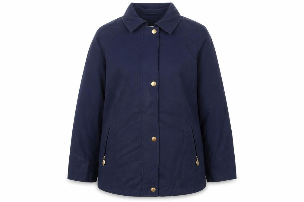 Womens UK Size 12 EWM Pure Classics Blue Basic Jacket