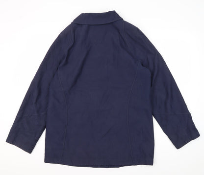 EWM Pure Classics Blue Women's Basic Jacket Size 12