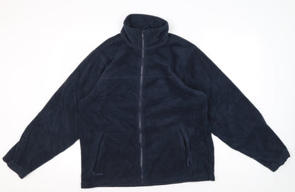 Unisex Adults UK Size M Trespass Blue Basic Jacket