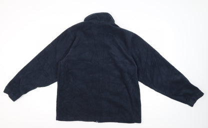 Unisex Adults UK Size M Trespass Blue Basic Jacket