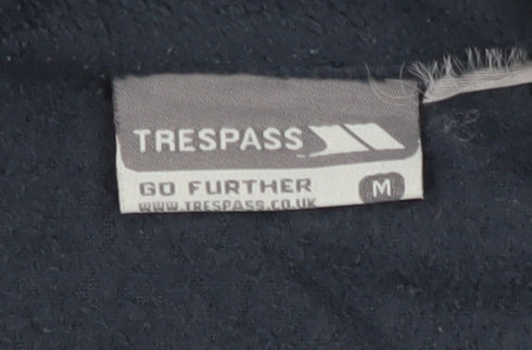 Unisex Adults UK Size M Trespass Blue Basic Jacket