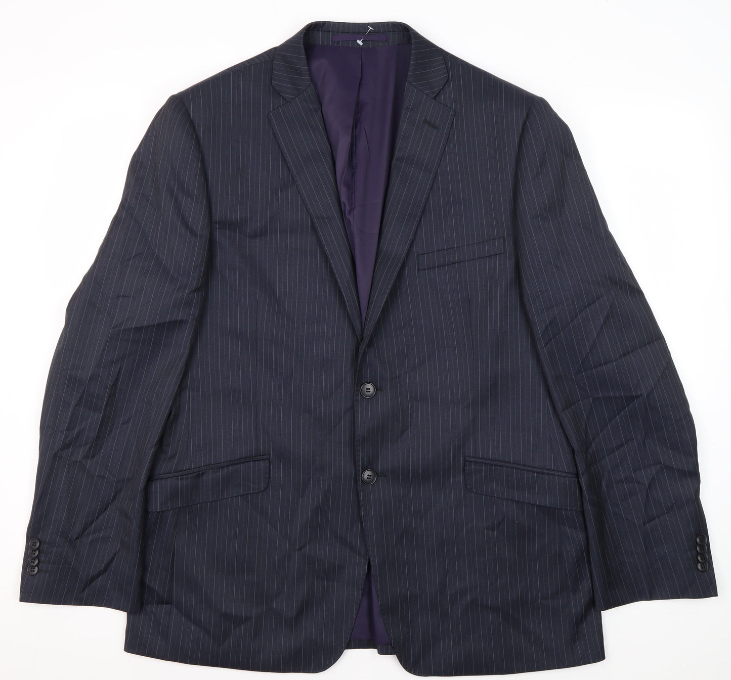 Mens UK Size 42 Daniel Hechter Regular Blue Suit Jacket