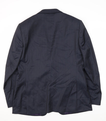 Mens UK Size 42 Daniel Hechter Regular Blue Suit Jacket
