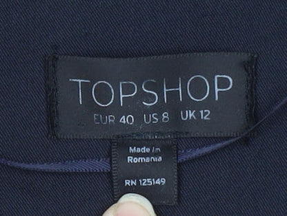 Topshop Women's Black Blazer Size 12 Business Casual