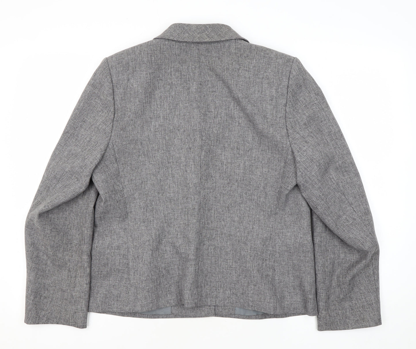 Marks and Spencer Women’s Grey Petite Blazer Size 14