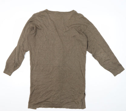 Jeffrey Rogers Women's Brown Cardigan Size 10