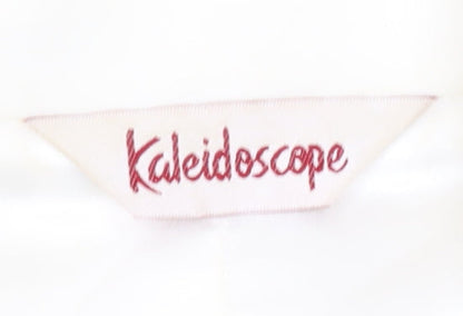 Kaleidoscope Women's White Blazer UK 14 Regular