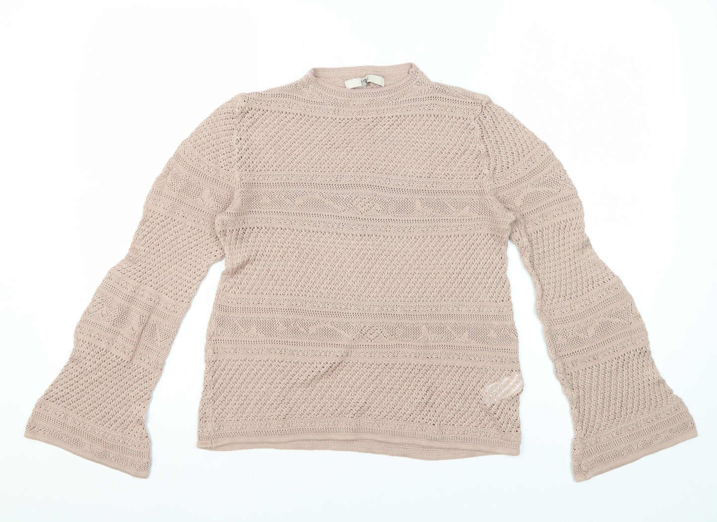 Womens UK Size 14 NEXT Beige Pullover Jumper