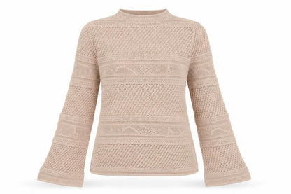 Womens UK Size 14 NEXT Beige Pullover Jumper