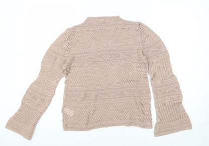 Womens UK Size 14 NEXT Beige Pullover Jumper