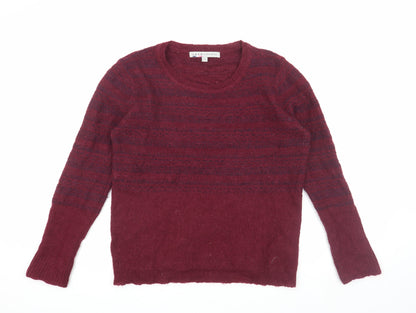 Womens UK Size 14 Crew Clothing Co. Red Pullover Jumper