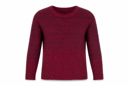 Crew Clothing Womens Red Striped Pullover Jumper Size 14