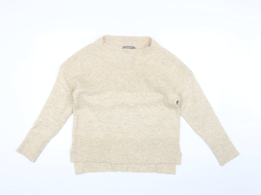 Womens UK Size S Oasis Beige Pullover Jumper