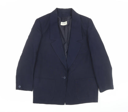 Womens UK Size 8 Planet Regular Blue Blazer
