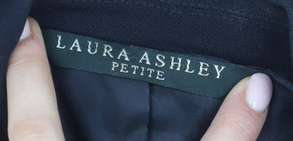 Womens UK Size 10 Laura Ashley Petites Black Blazer