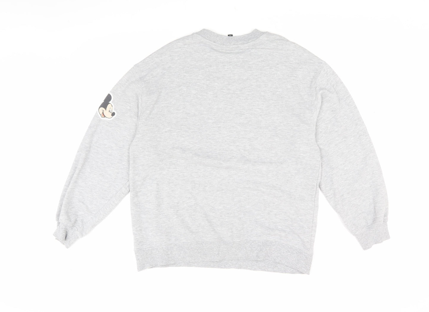 H&M Women's Grey Disney Graphic Pullover Sweatshirt S