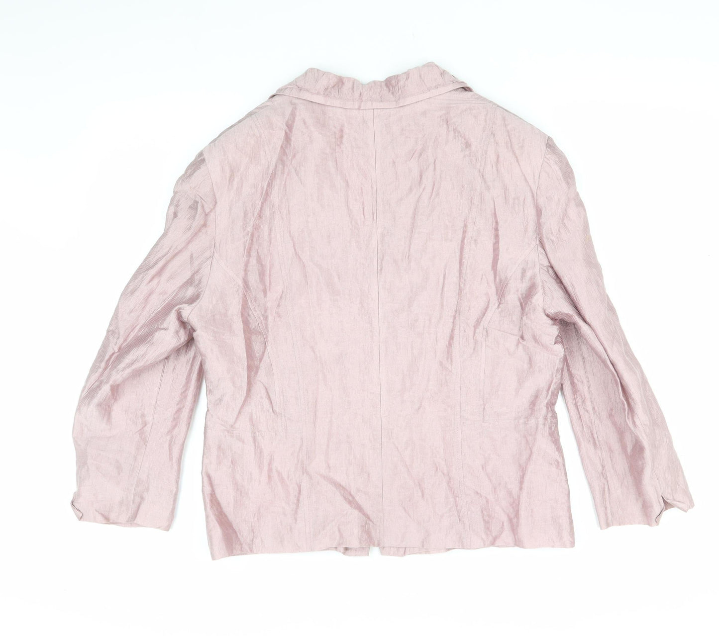Womens UK Size 14 Gerry Weber Pink Basic Jacket