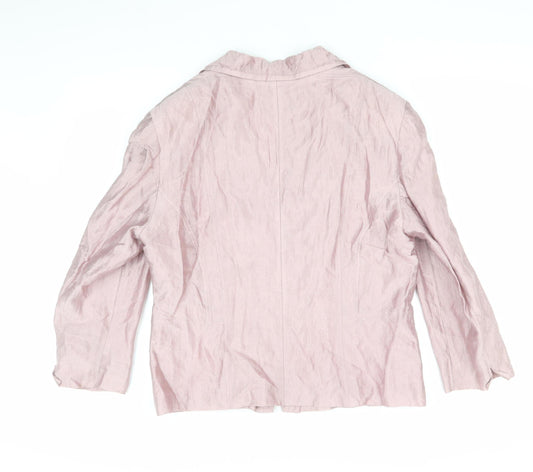 Gerry Weber Women's Pink Blazer Size 14