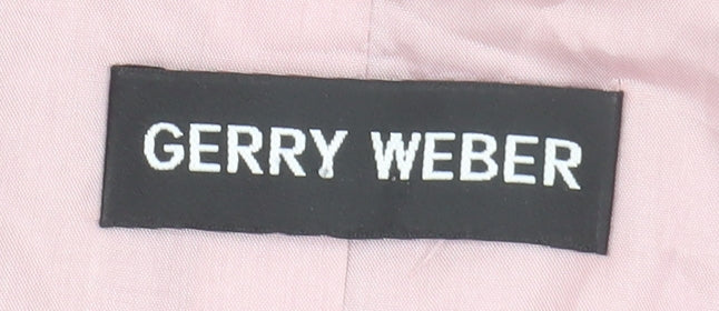 Womens UK Size 14 Gerry Weber Pink Basic Jacket