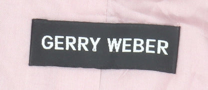 Womens UK Size 14 Gerry Weber Pink Basic Jacket