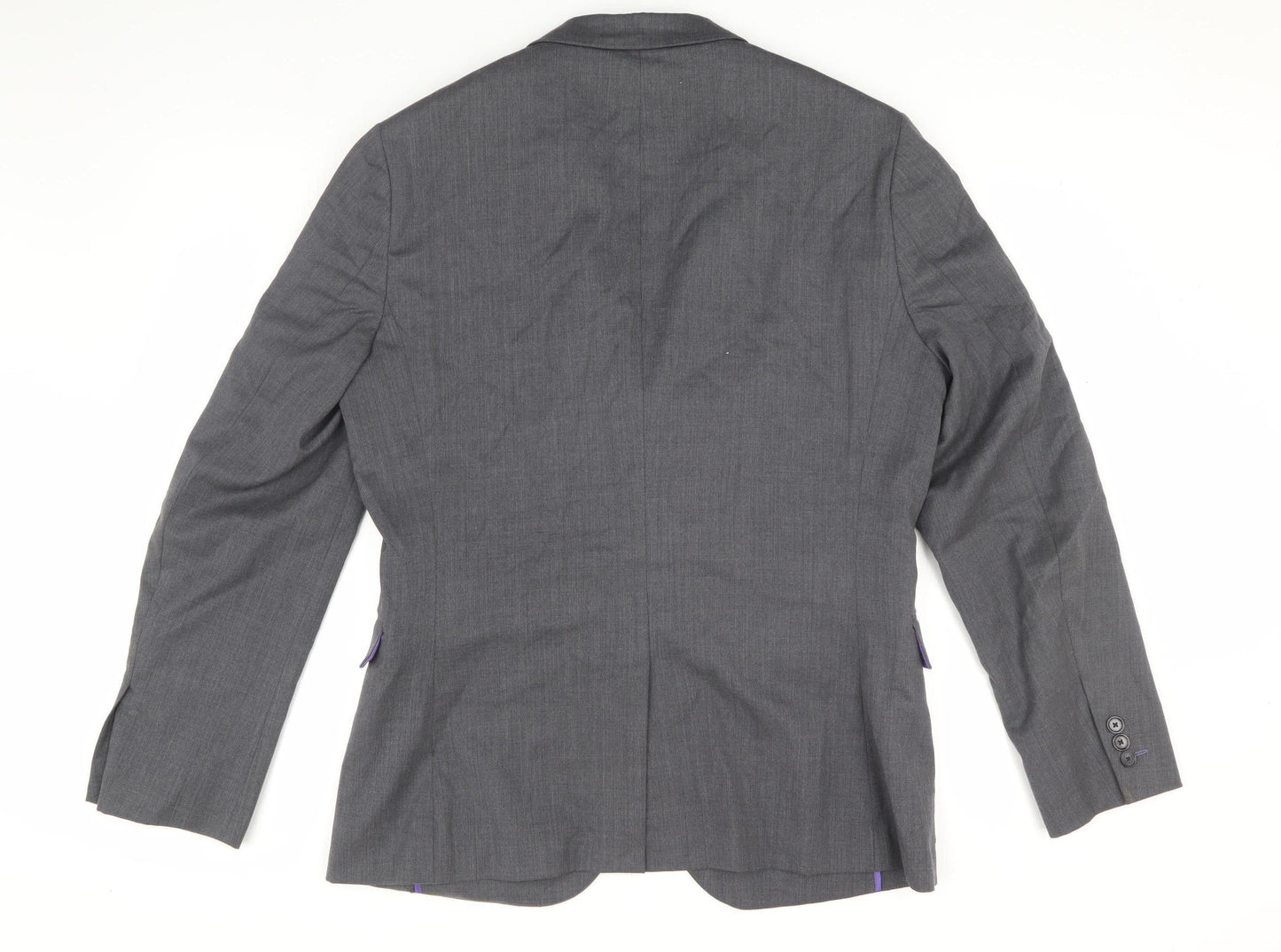 Mens UK Size 40 Ted Baker Regular Grey Suit Jacket