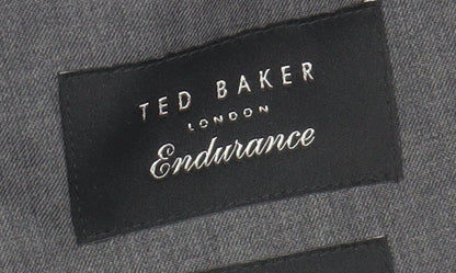 Mens UK Size 40 Ted Baker Regular Grey Suit Jacket