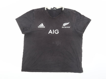 Adidas Men's Black Sports T-Shirt XL