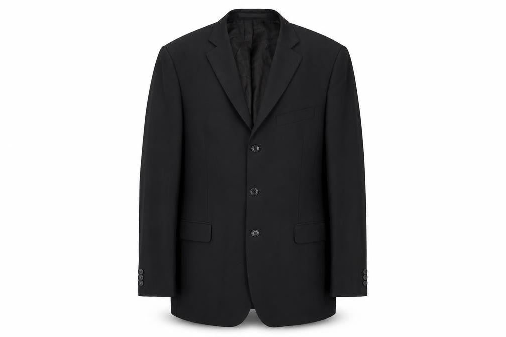Mens UK Size 42 Marks and Spencer Regular Black Suit Jacket