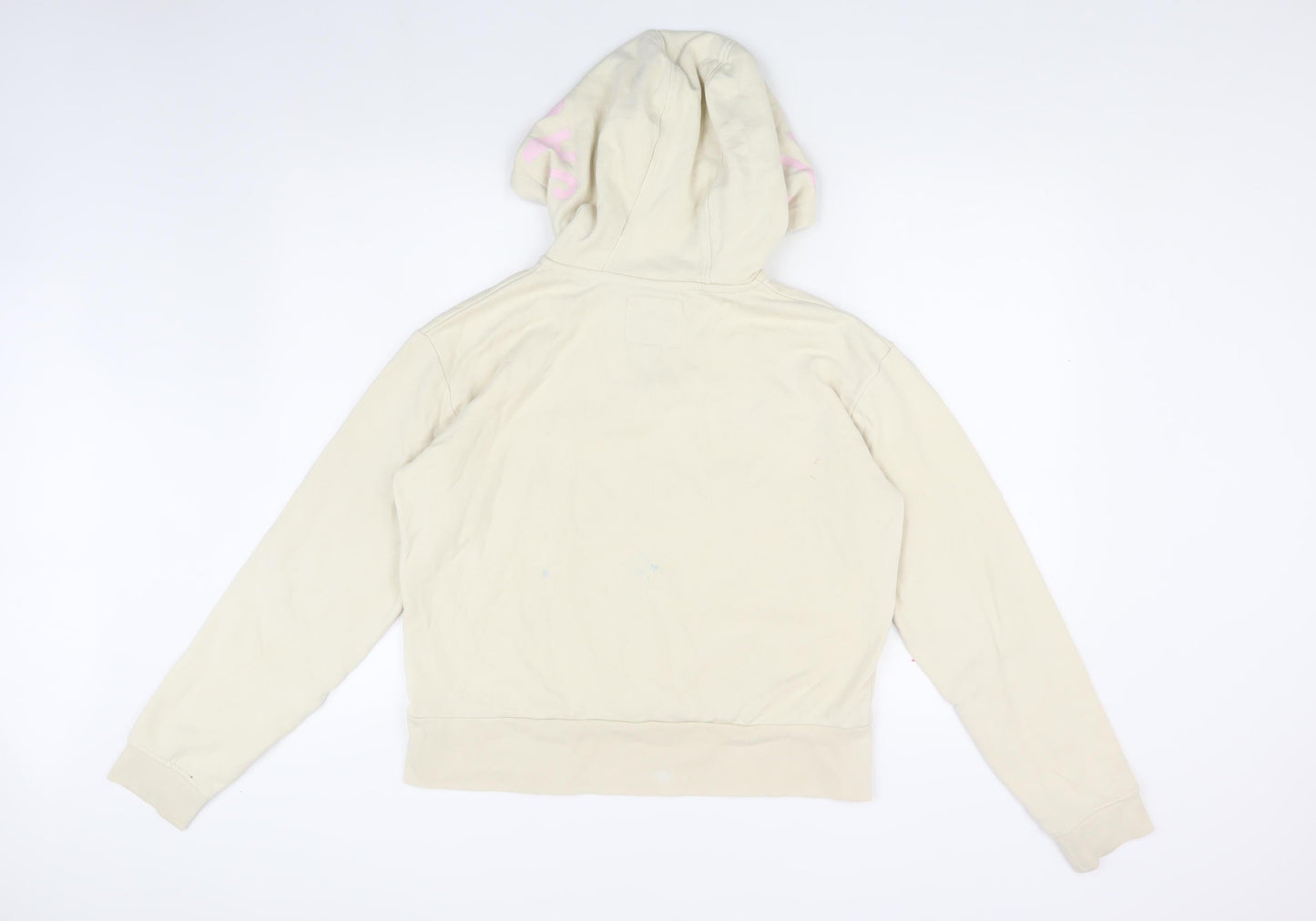 Teens UK Size 16 Jack Wills Beige Pullover Hoodie