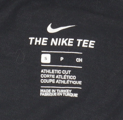 Nike Women's Black S Basic Crew Neck Athletic T-Shirt