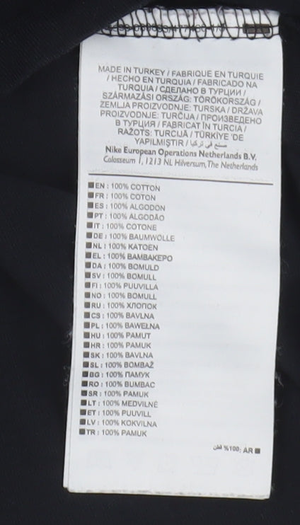 Nike Women's Black S Basic Crew Neck Athletic T-Shirt