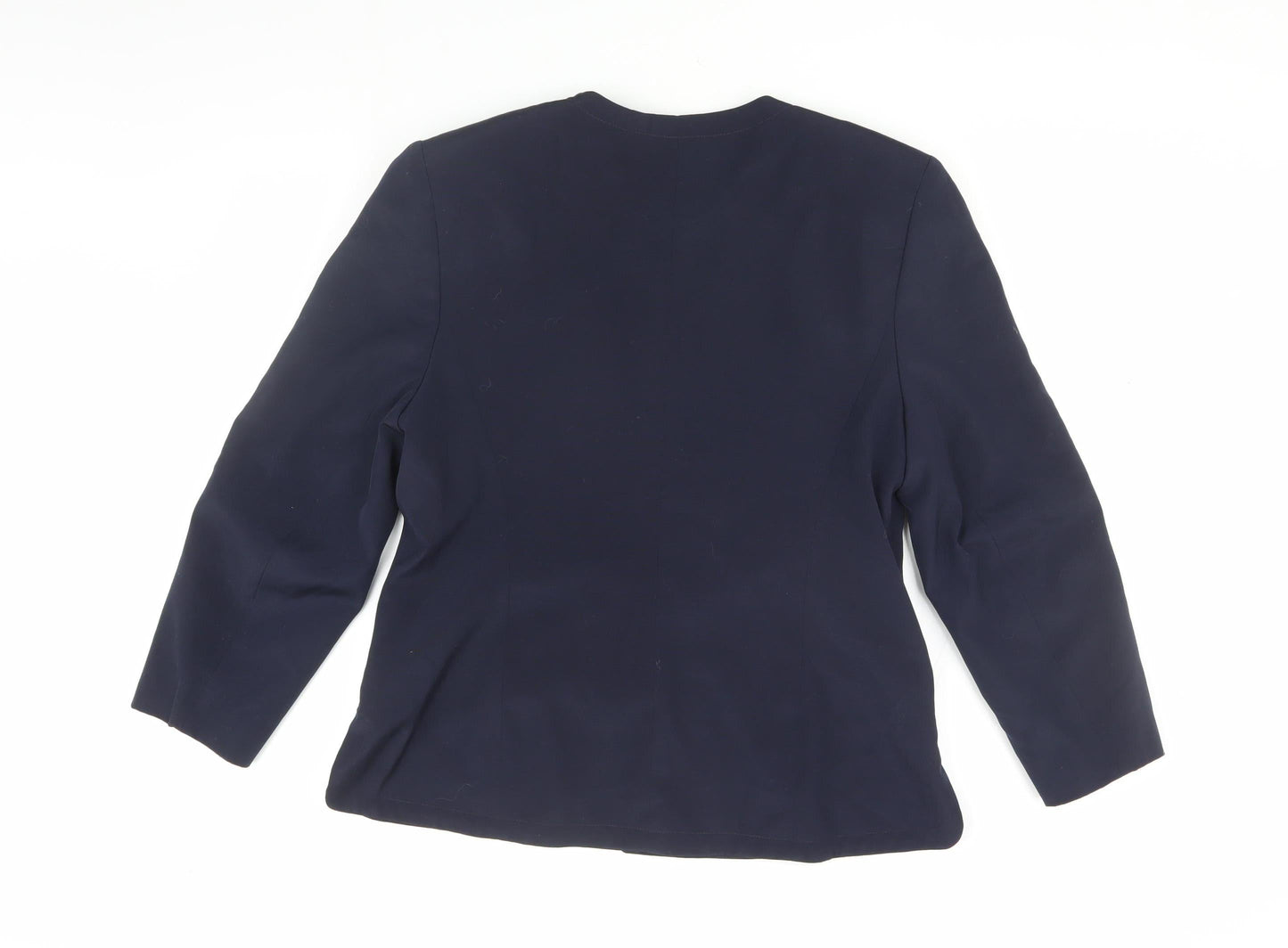 Jacques Vert Women's Navy Jacket, Lined, Size M