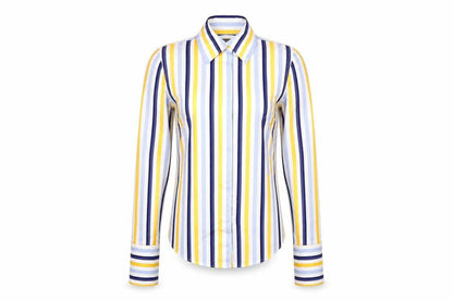 Womens UK Size 6 TM Lewin Multicoloured Basic Button-Up