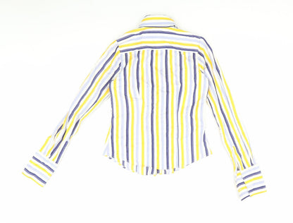 Womens UK Size 6 TM Lewin Multicoloured Basic Button-Up