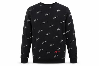 Mens UK Size S Nimes Black Pullover Sweatshirt