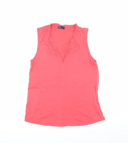 Gap Women's Red Sleeveless Tank, Size S, Casual Wear