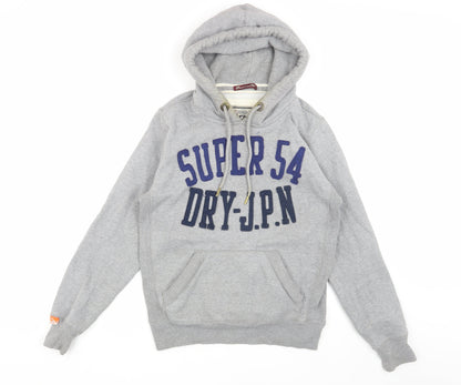 Superdry Men's Grey Pullover Hoodie, Size M