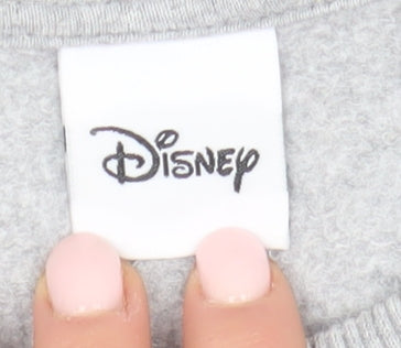 Womens UK Size M Disney Grey Pullover Sweatshirt
