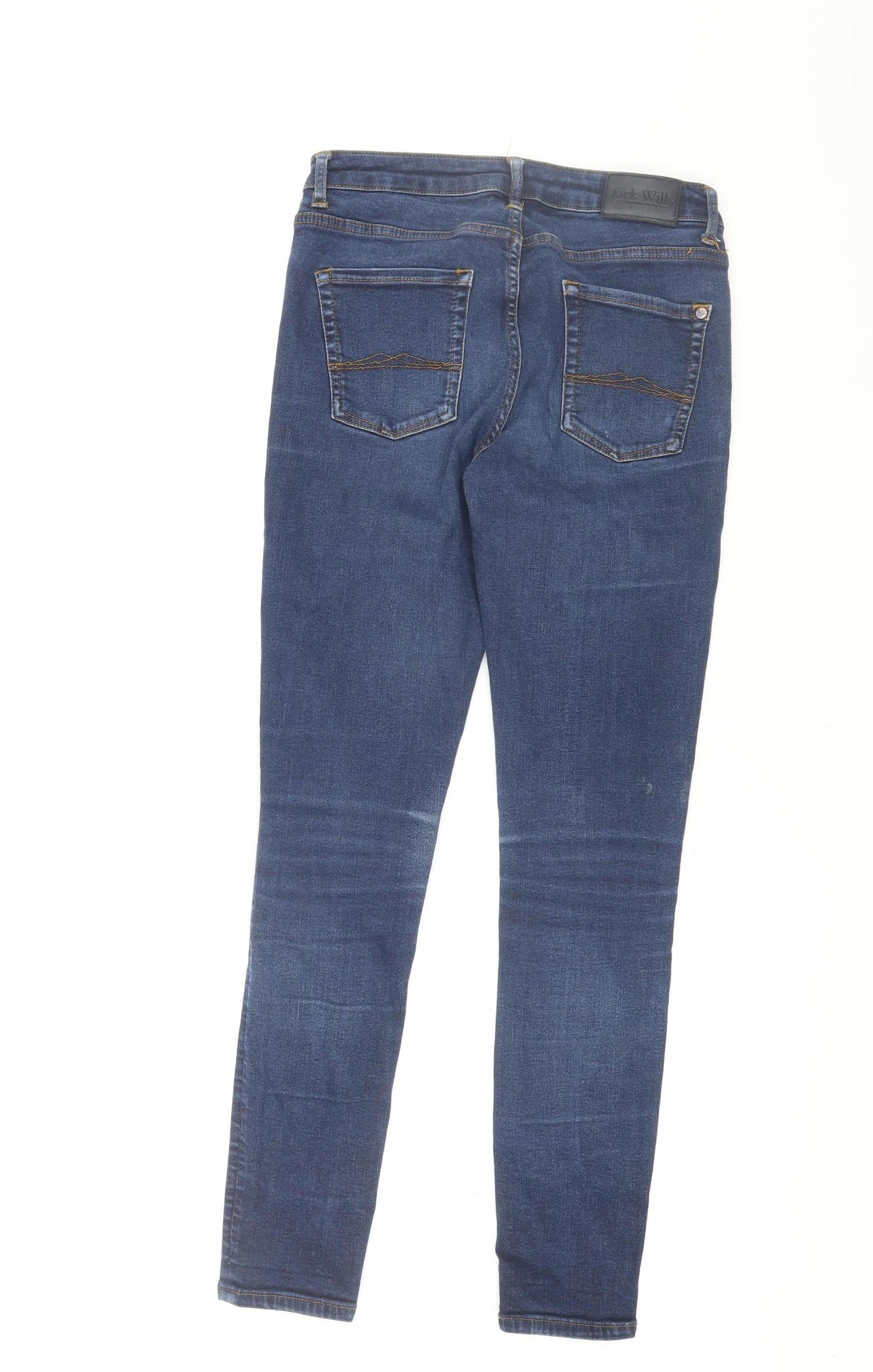 Womens UK Size 28 Jack Wills Slim Fit Skinny Blue Jeans