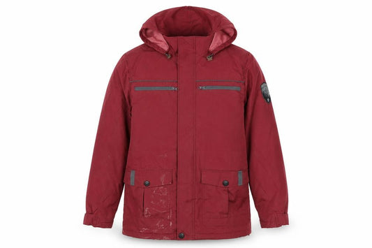 Mens UK Size S Atlas for Men Red Parka Coat