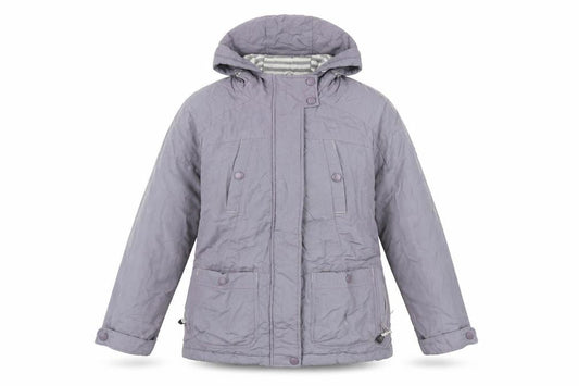 Marks & Spencer Women's Purple Hooded Puffer Jacket Size 10