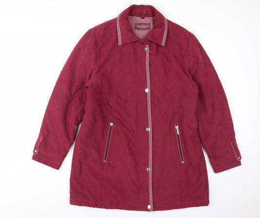 Womens UK Size 14 Katherine Hammond Red