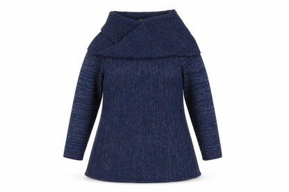 Womens UK Size 14 Marks and Spencer Blue Pullover Jumper
