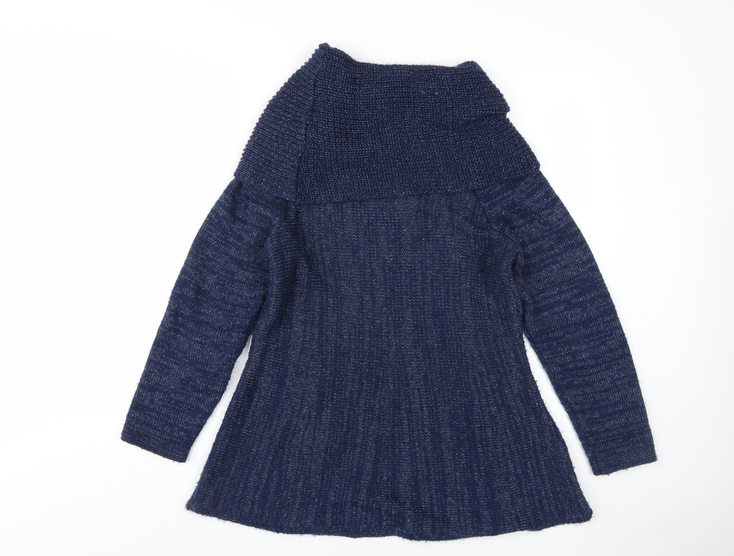 Womens UK Size 14 Marks and Spencer Blue Pullover Jumper