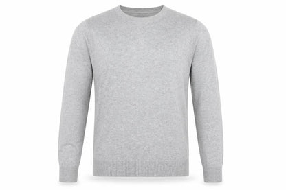 Mens UK Size M Label Lab Grey Pullover Jumper